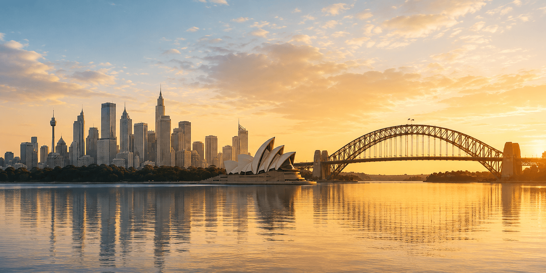 Sydney skyline - Ash Buyers Agency operates across Australia