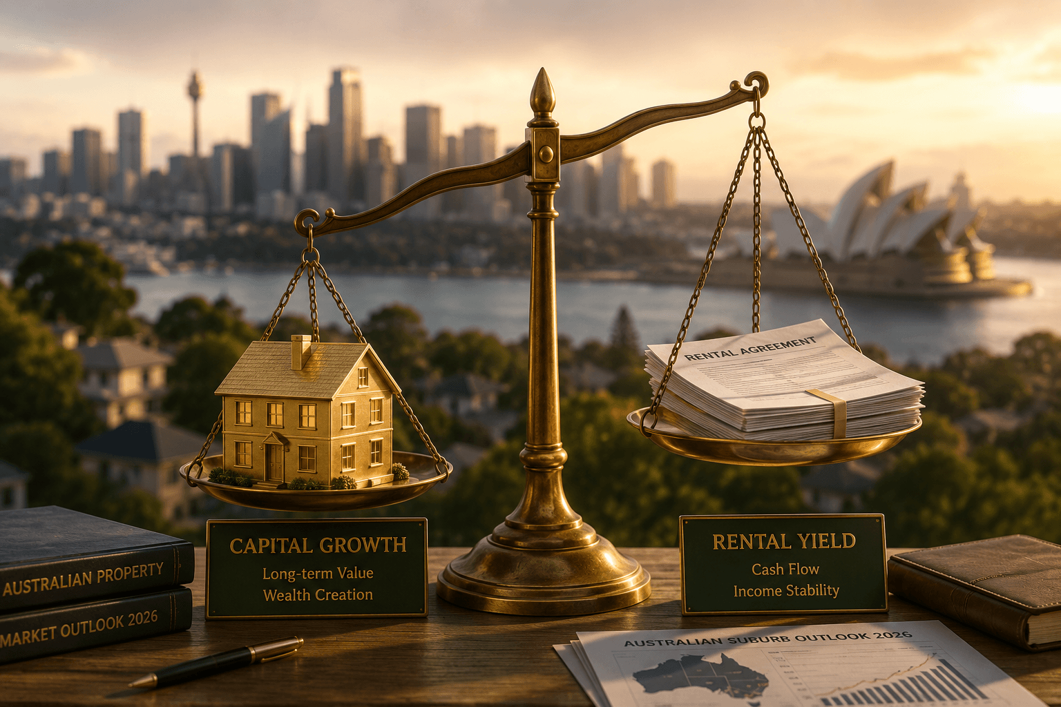 Why Capital Growth Suburbs Australia 2026 Might Miss Rental Yield