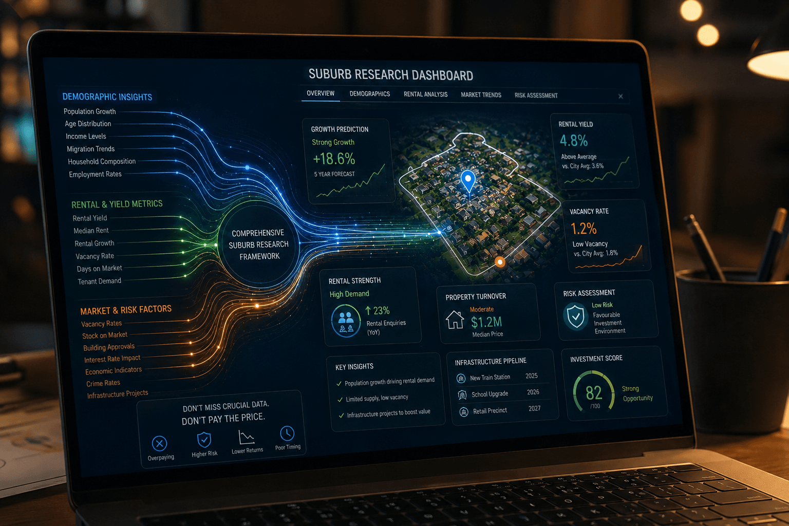 Why Most Property Investors Overlook Data in Suburb Research Tool