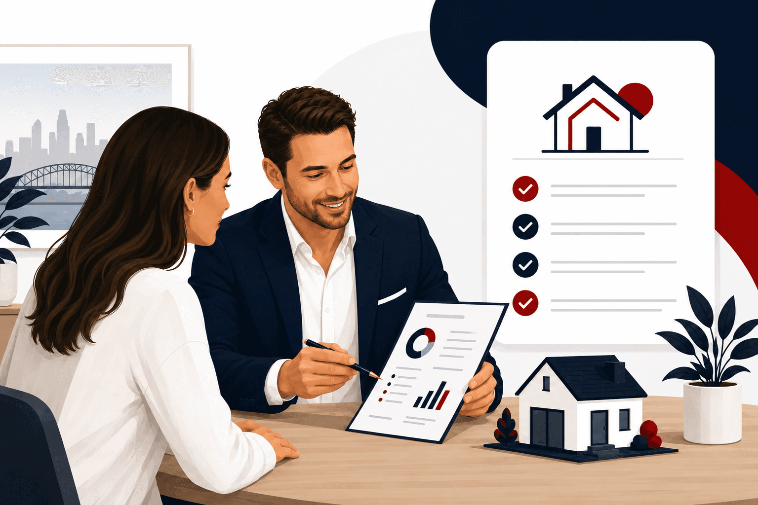 Tailored property strategy illustration