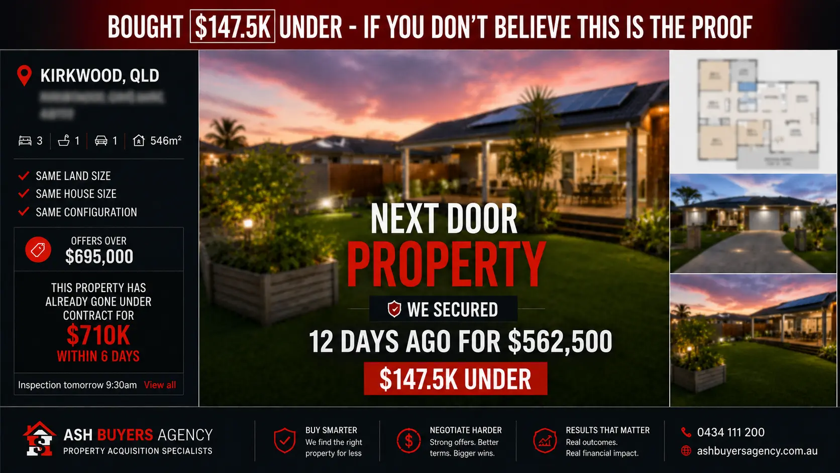 Brisbane Off-Market Property Acquisition Case Study Proof
