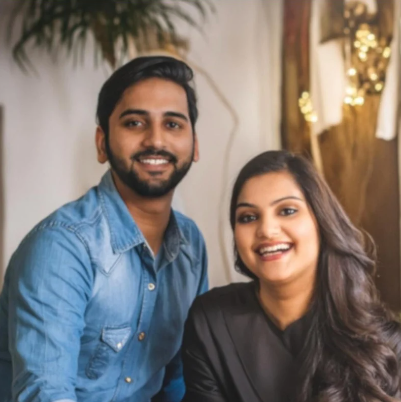 Lucky and Sandhya-property within my budget