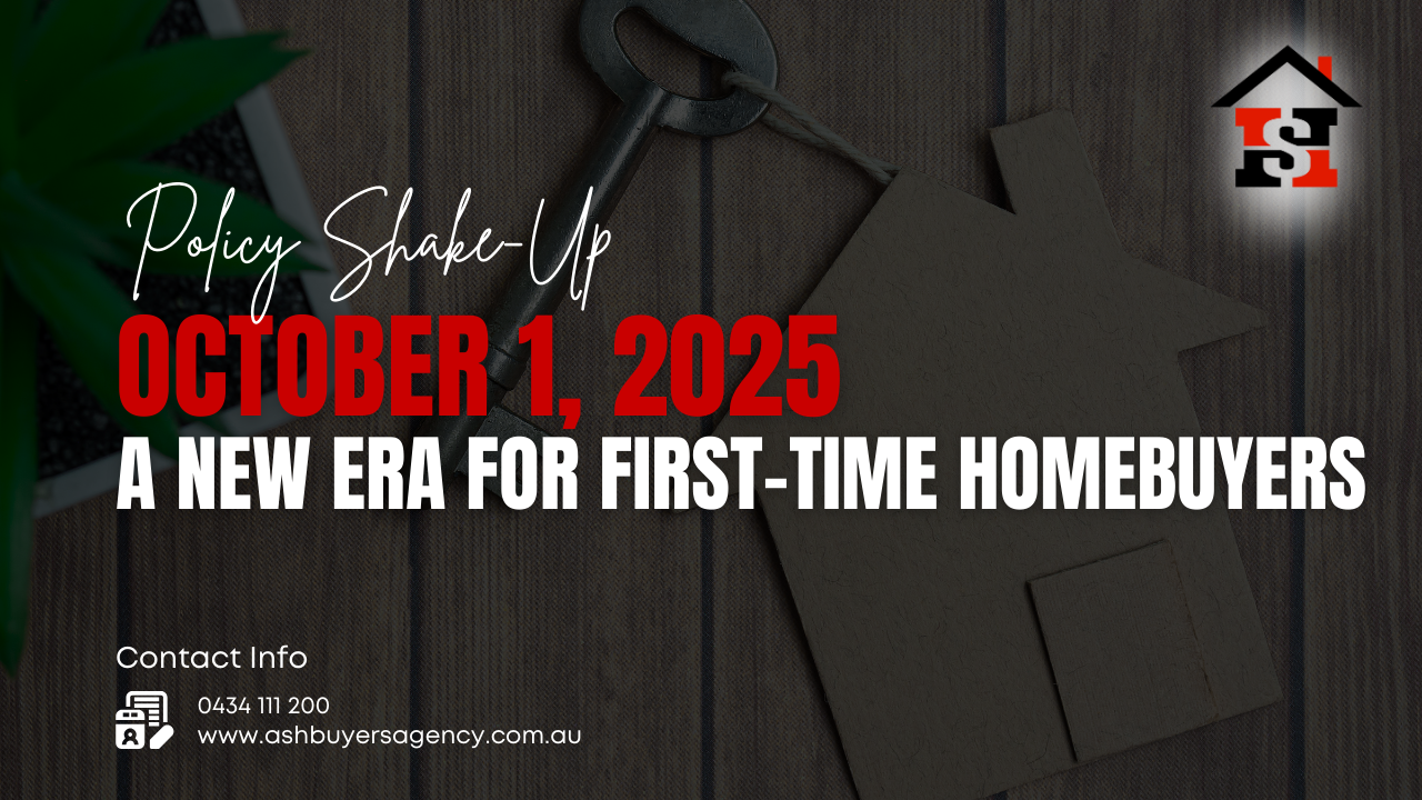 October 1, 2025 Policy Shake-Up A New Era for First-Time Homebuyers